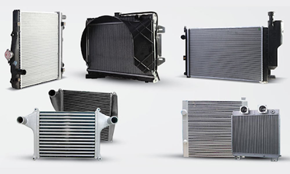 انواع رادیاتور خودرو